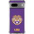 LSU Purple Tiger Mascot Google Pixel 8a Clear Case